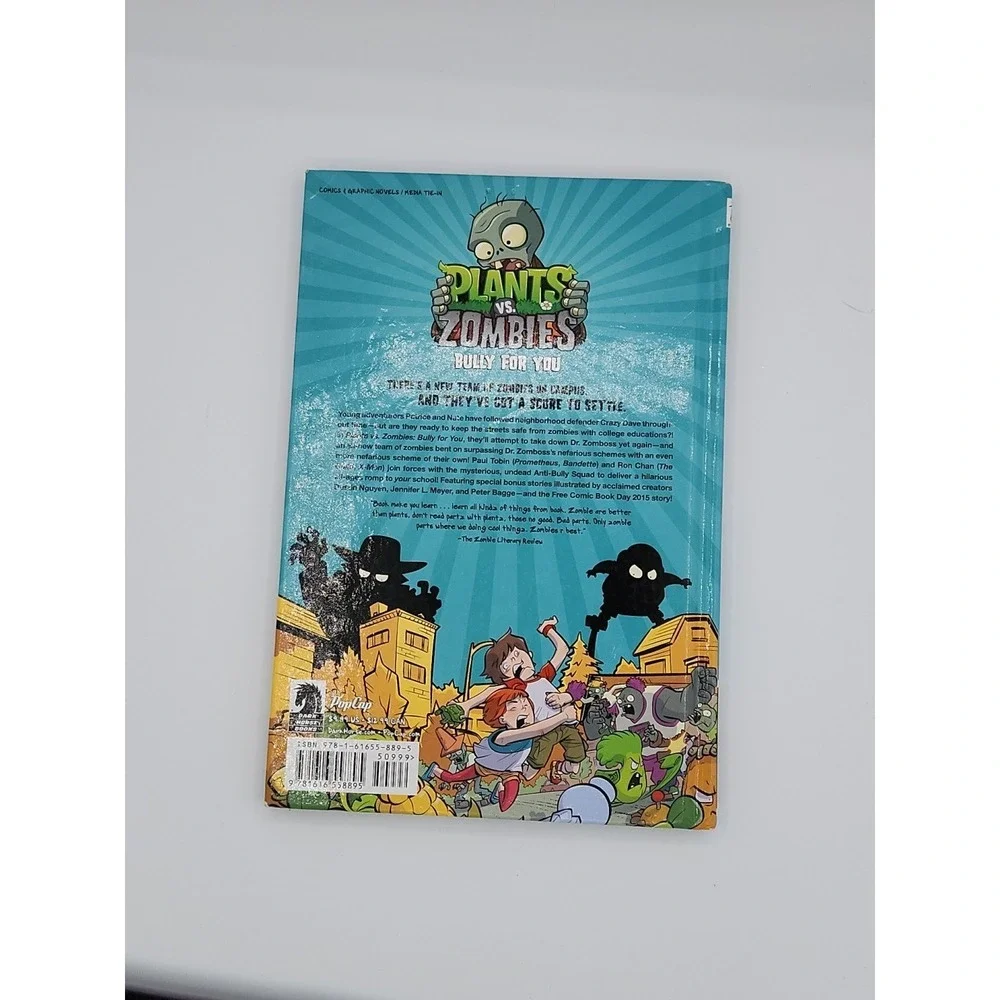Plants Vs Zombies Bully For You Graphic Novel Comic Book Hardcover 1st Edition‎